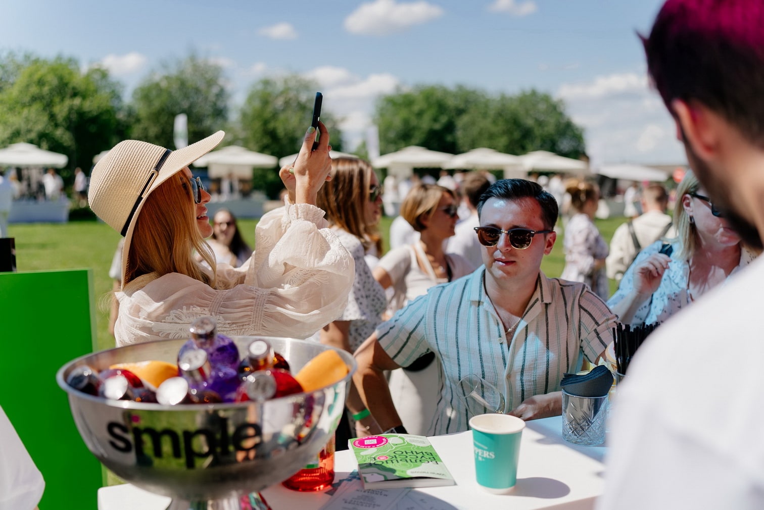 Выездной бар на ежегодном событии «Wine picnic»