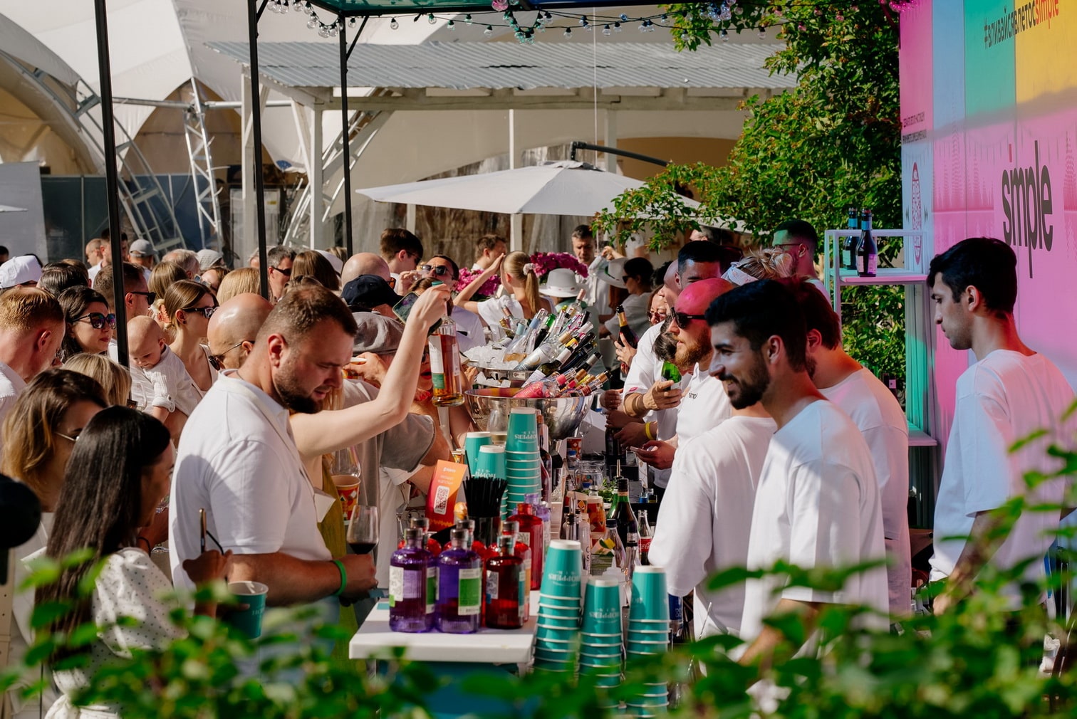 Выездной бар на ежегодном событии «Wine picnic»