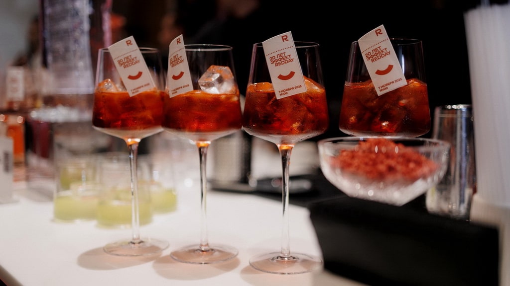 Выездной бар на 20-летнем юбилее ивент-агентства REDDAY!